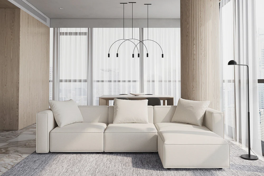 Acanva Couch Zola Modular reversible